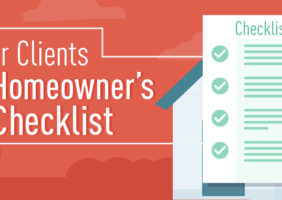 homeowners checklist