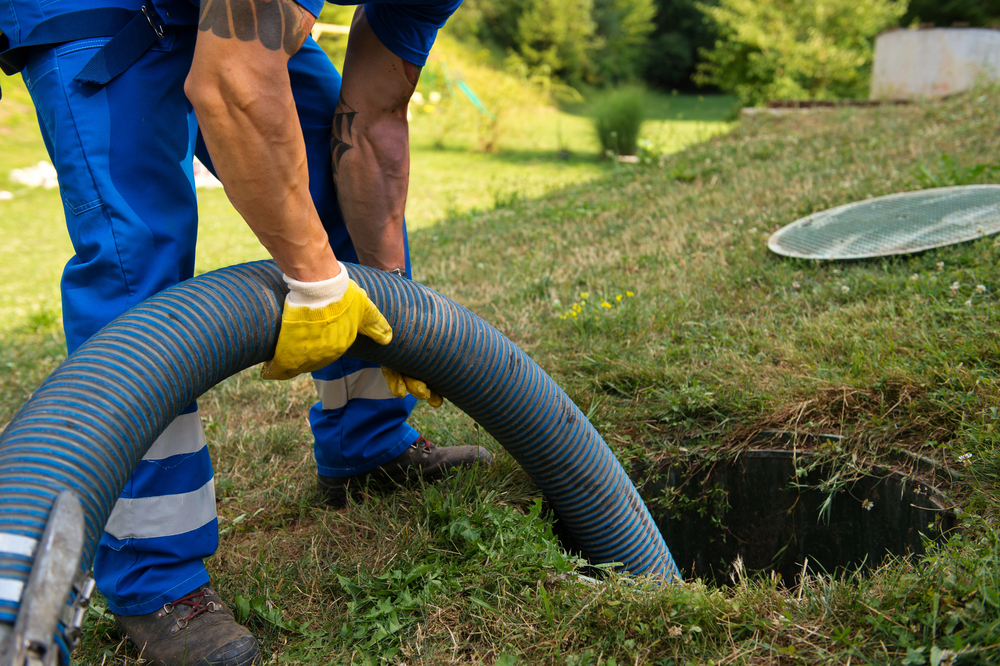 Pumping a septic system