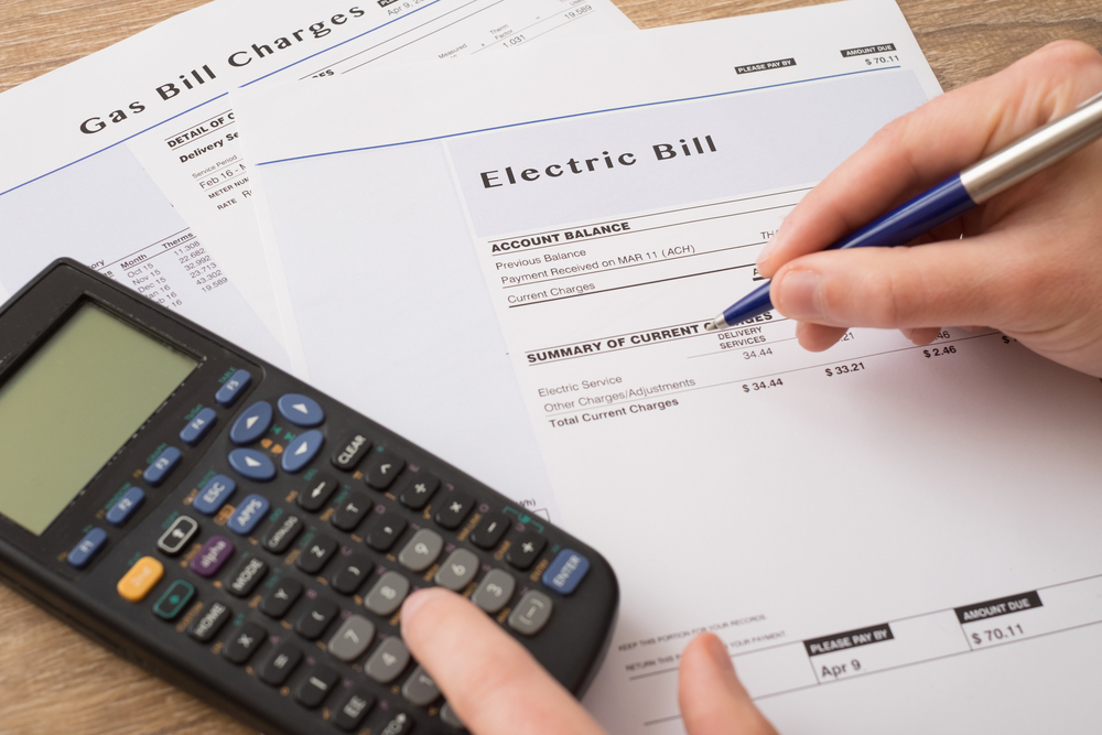 Electric bill and calculator