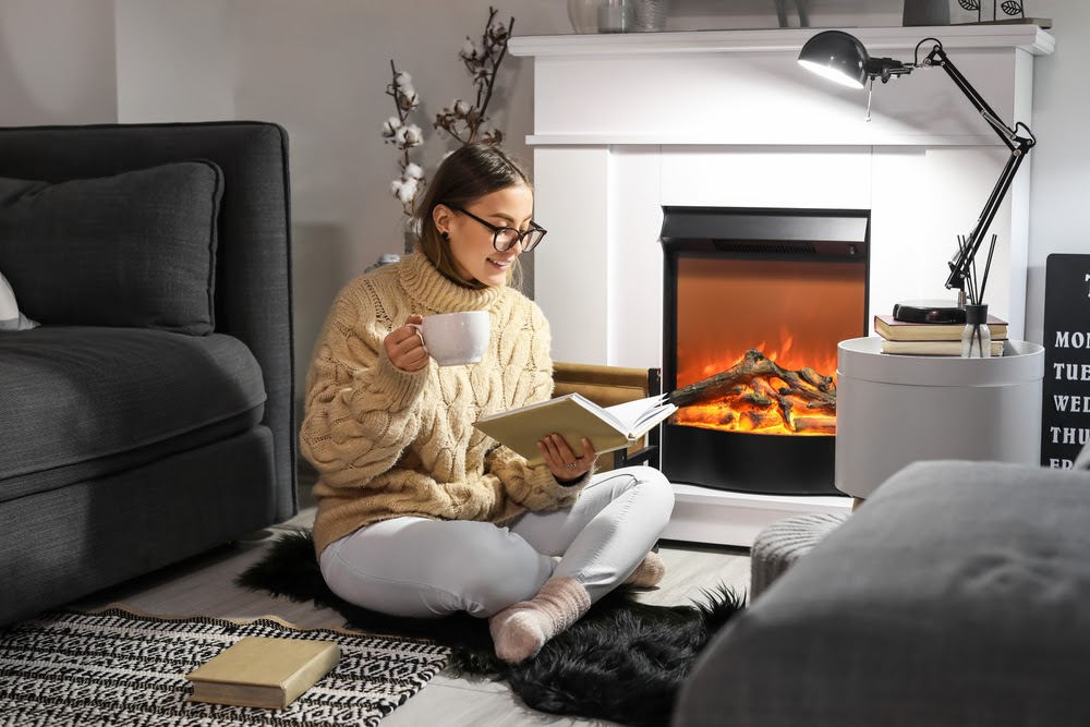 Energy-Efficient Fireplace Heater