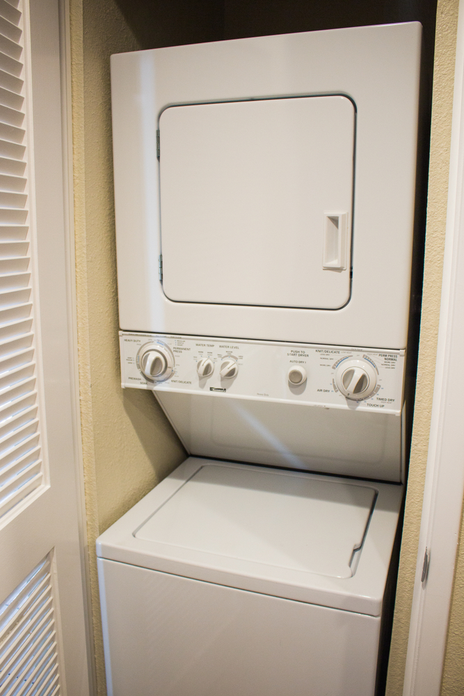 Clean Up On Savings with EnergyEfficient Stackable Washer and Dryers